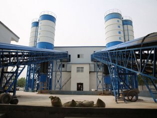 hzs120拌合站报价