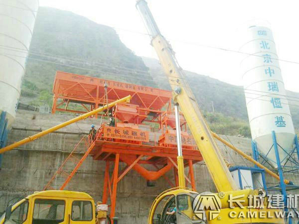 500型强制搅拌机