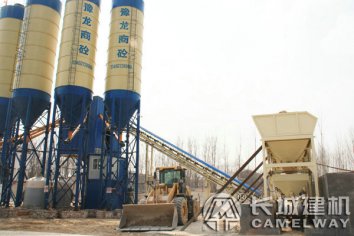 HZS60型混凝土搅拌站成套设备组成构件