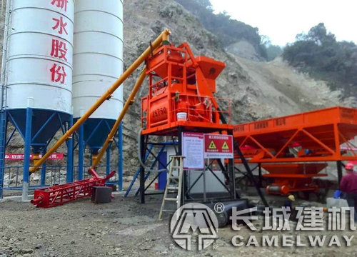 hzs35混凝土搅拌站价格,一个小时产量能打多少方