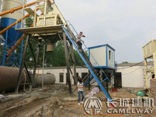 hzs60搅拌站大概多少预算