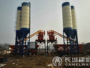 搅拌站一年产量50万方