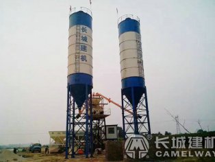 HZS60简易型搅拌站有哪些设备，价格多少钱？